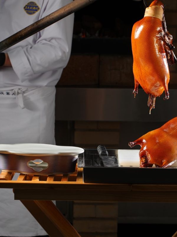 Osmanthus glazed spare ribs dish